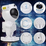 TW007 - PROYECTOR ASTRONAUTA CON PARLANTE