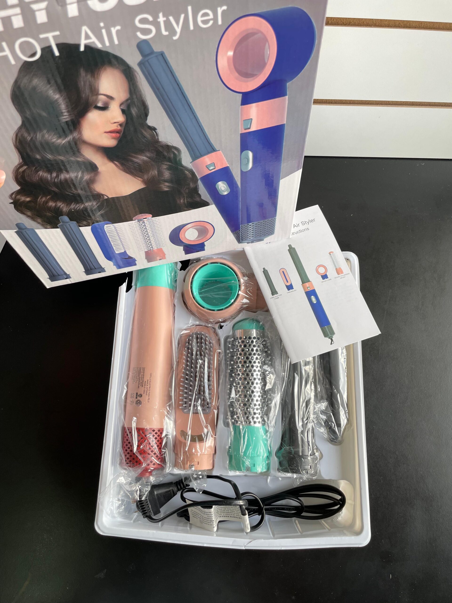 8820- HOT AIR STYLER CEPILLO 5 en 1