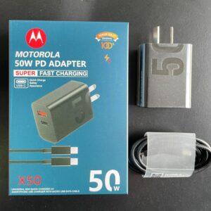 CARMD- CARGADOR MOTOROLA DUO POWER 50W