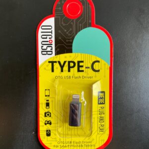 OTGCL- LECTOR OTG TIPO C A LIGTHING