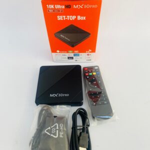 TBOXM - TV BOX MX10PRO CAJA NARANJA CON MAGIS INCLUIDO