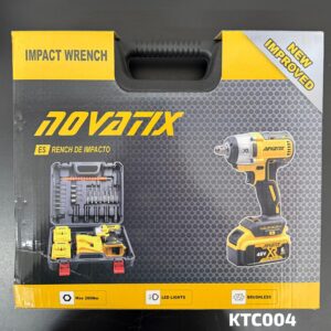KTC004 - KIT TALADRO DE IMPACTO METAL NOVATIX KTC004