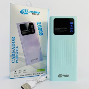PL21 - POWER BANK 20.000 MAH PL21 LAMBO TECH