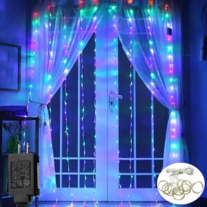 C91018 - CORTINA LUZ LED RGB 3m x 3m 240 luces