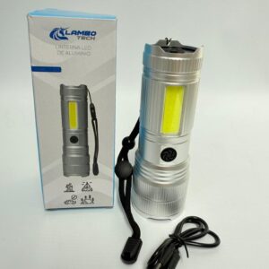 LT2527 - LINTERNA LED ALUMINIO LAMBO TECH LT2527 ZOOM RECARGABLE