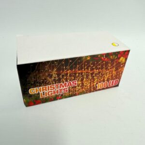 C91014 - CASCADA LUZ LED FRIO 16 TIRAS DE DIFERENTES LARGOS