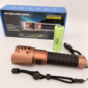 JFA101 - LINTERNA LED ZOOM 3 MODOS RECARGABLE