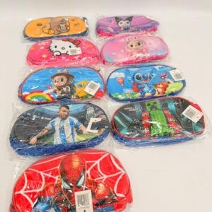 C1 - CARTUCHERA GRANDE 1 CIERRE 3D PERSONAJES
