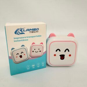 C25 - MINI IMPRESORA F2 LAMBO TECH INFANTIL SONRISA RECARGABLE