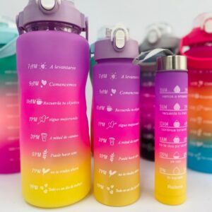 ET410 - BOTELLAS MOTIVACIONALES X 3 DOBLE PICO
