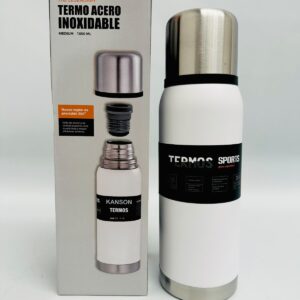 TER008 - TERMO VACUUM FLASK BLANCO 1L
