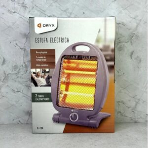 O204 - ESTUFA CUARZO 2 VELAS 800w ORYX