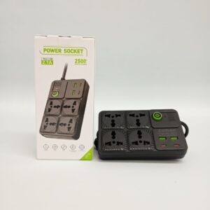 J07U - ALARGUE 4 TOMAS + 2 USB + 2 TIPO C