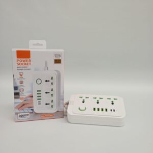 T513 - ALARGUE 3 TOMAS + 4 USB + 2 TIPO C