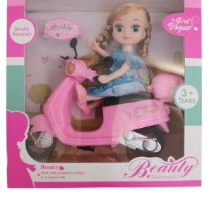 LC56190 - MUÑECA CON MINI MOTO (CHICA)