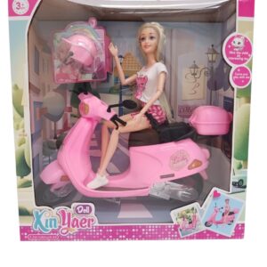 LC56211 - MUÑECA CON MINI MOTO ( GRANDE)