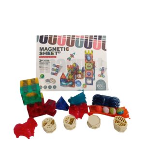 MA002 - BLOQUES MAGNETICOS 68pcs