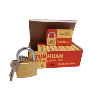 T264 - CANDADO 38mm X CAJA DE 6pcs