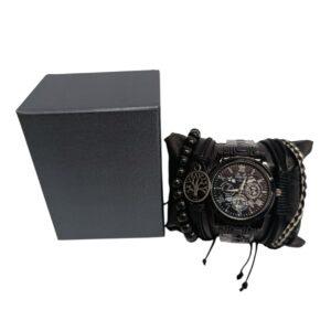 S06258 - RELOJ ELEGANTE + ACCESORIOS HOMBRE