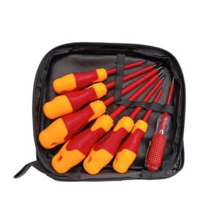 D040025 - JUEGO DE DESTORNILLADOR BUNT AISLANTE ELECTRICISTA 7pcs
