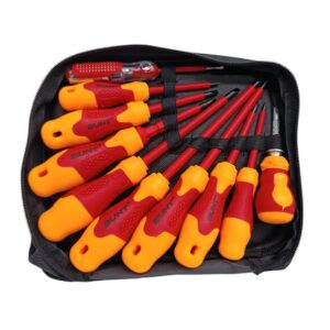 D040026 - JUEGO DE DESTORNILLADOR BUNT AISLANTE ELECTRICISTA 10pcs
