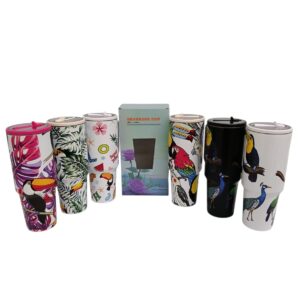 ISA802 - VASO TUCAN 1200ML (DISEÑOS SURTIDOS)