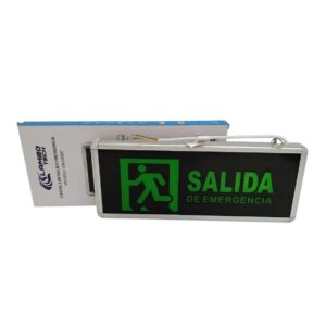 D15107 - CARTEL LED SALIDA DE EMERGENCIA 220v LAMBO TECH LM-LE007