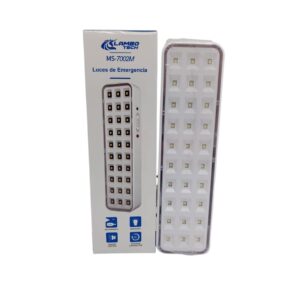CMS25017 - LUZ DE EMERGENCIA 30 LED LAMBO TECH MS7002M USB RECARGABLE